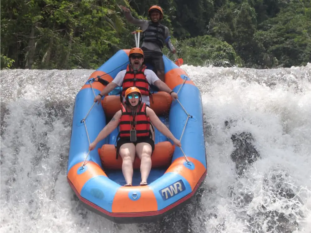 Telaga Waja Rafting + Blue Lagoon Snorkeling in Karangasem to Padang Bai, Bali