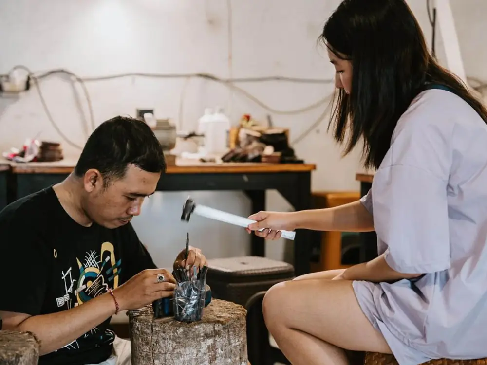 Silver Jewellery Class in Kuta in Kuta, Bali