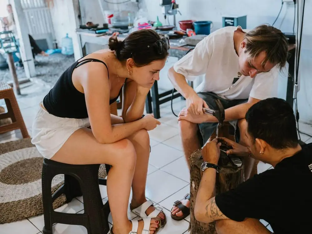 Silver Jewellery Class in Seminyak in Seminyak, Bali