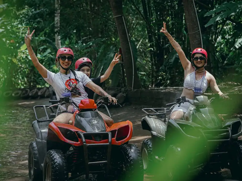 Tandem ATV Adventure with Private Tracks in Ubud, Bali