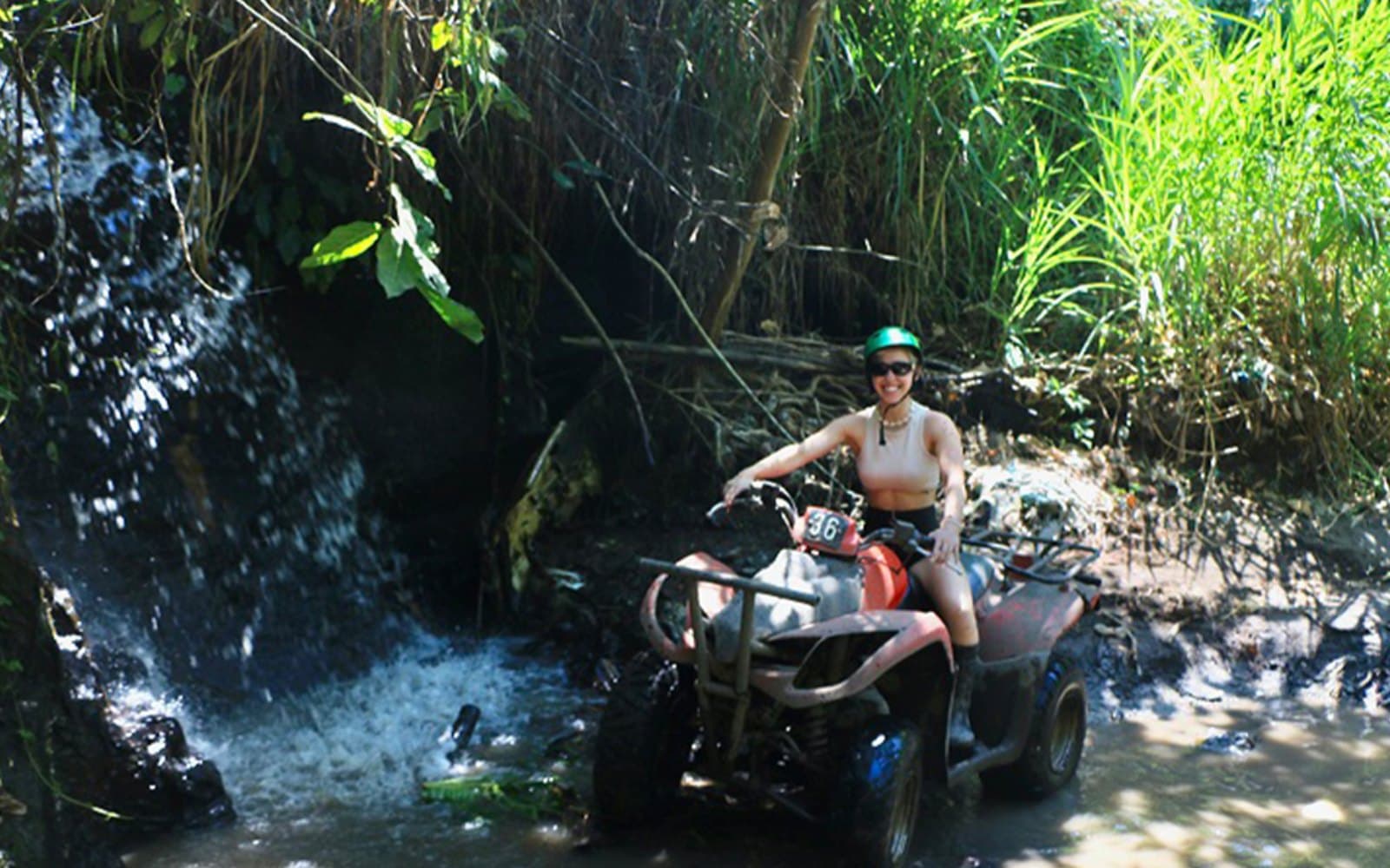 Gear up with safety equipment and receive a comprehensive briefing from your guide on how to operate the ATV safely.
