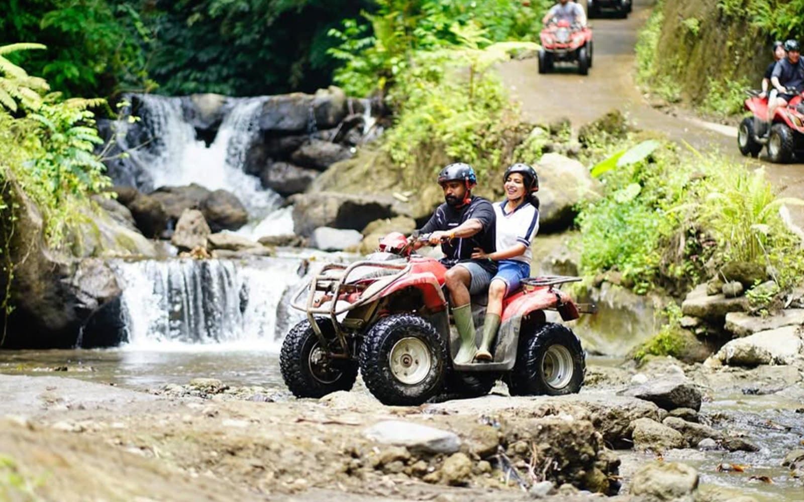 Enjoy pure excitement and create lasting memories while riding together through the heart of the jungle.